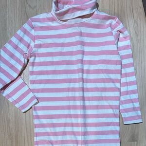TBBC The Beaufort Bonnet Company Pink Striped Tatum’s Turtleneck Top 7